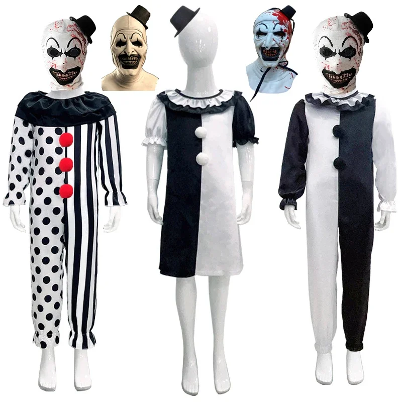 Costume De Clown Effrayant Pour Homme - Combinaison Pour Halloween, Cosplay Horreur, Carnaval - 4