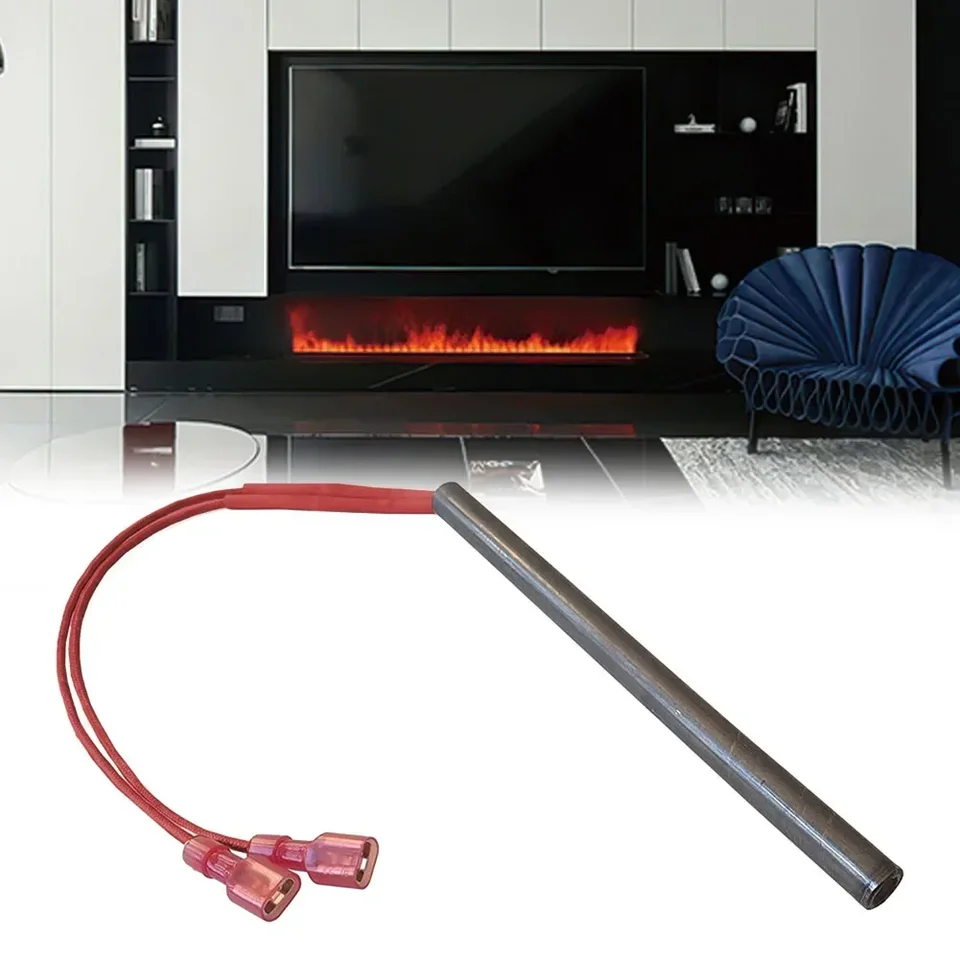 Accensione Stufa A Pellet 230V 300W | Lunghezza 150 Mm | Compatibile Con Modelli P6, P9, P12 | Acciaio Inossidabile
