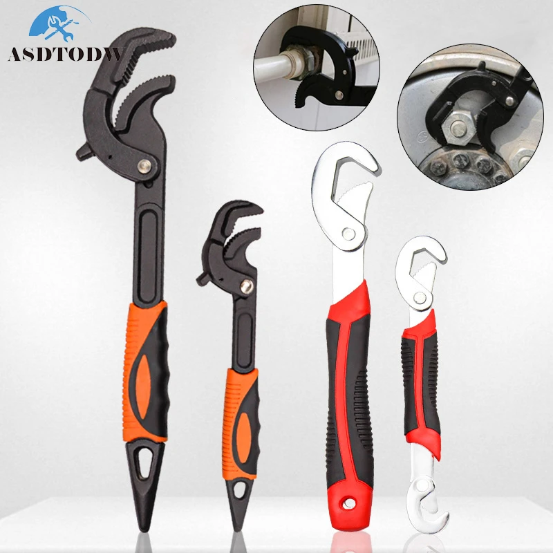 Adjustable Wrench Quick Multifunction Selfadjusting Spanner Power