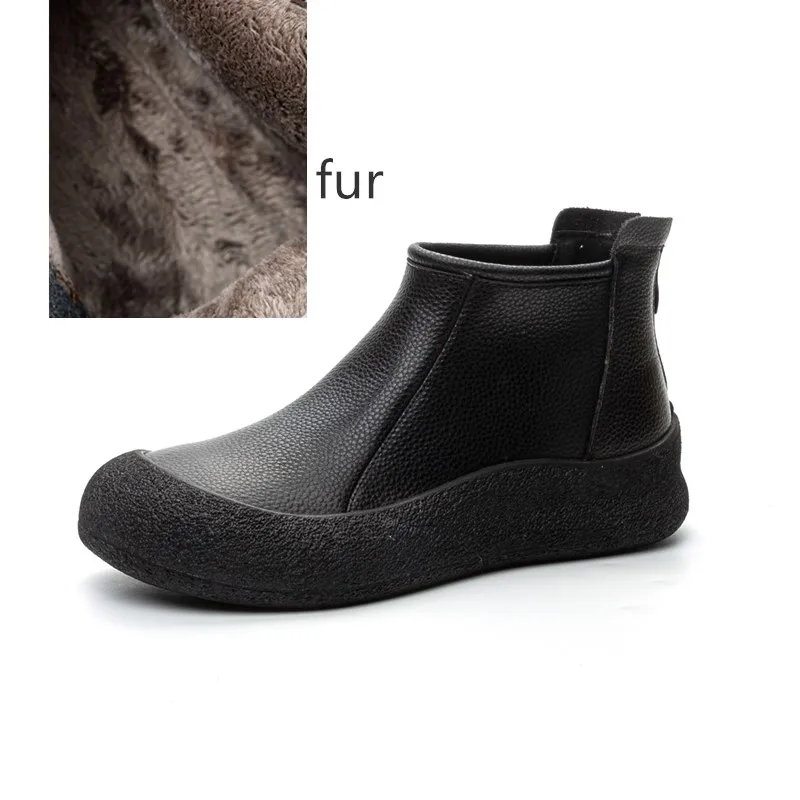 black fur