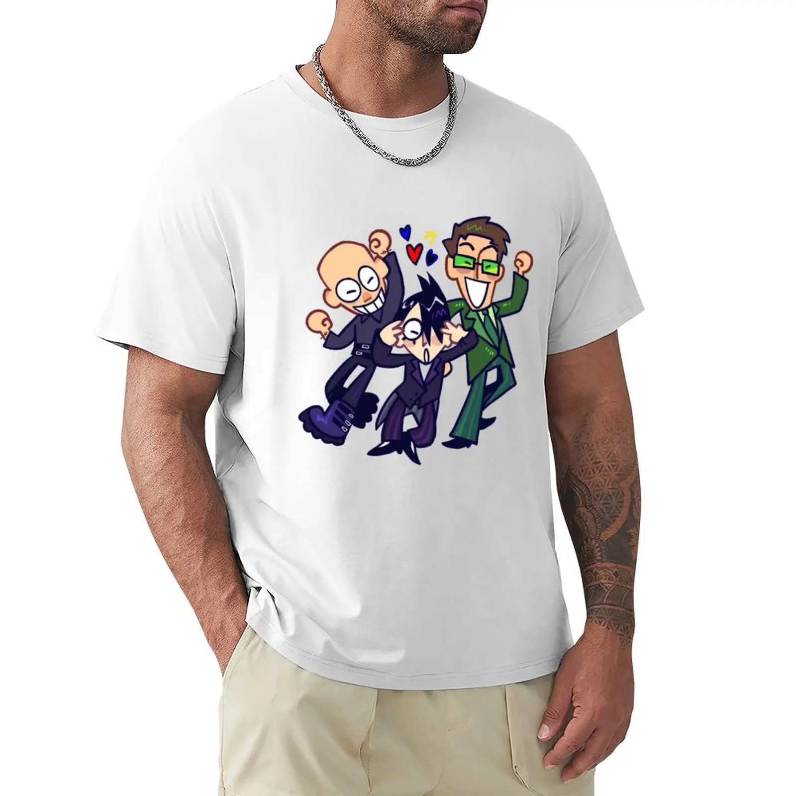 

NYGZSASZLEPOT REAL T-Shirt boys animal print anime clothes sports fans mens white t shirts