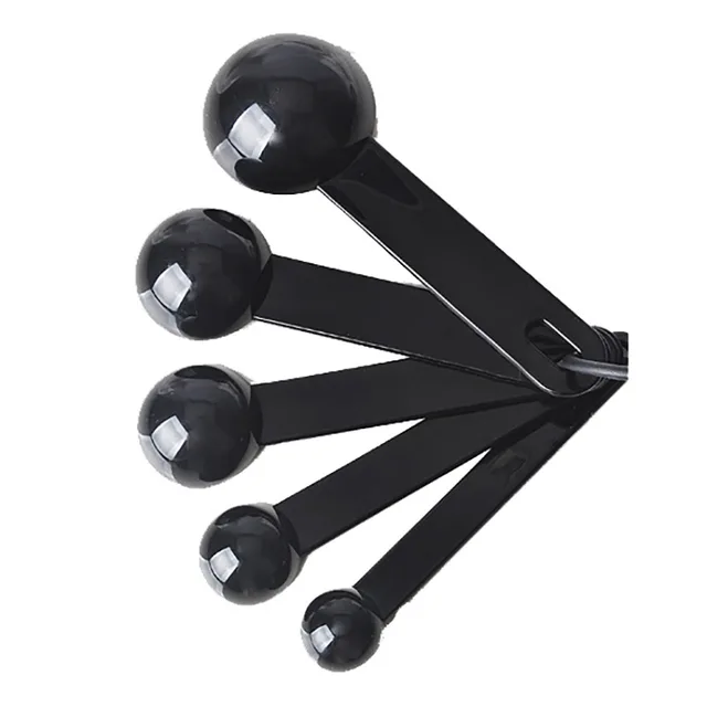 5Db/Beállított Konyha Mérő Kanál Csészék Szerszámok Hordozható Műanyag Kávécukor -Kanál Konyhai Eszközök - Image 6