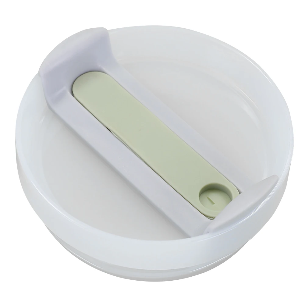 40Oz Tumbler Flip Straw Lid Replacement Spill Proof Splash Resistant Tumbler Lids Reusable Straw Cap For Stanley