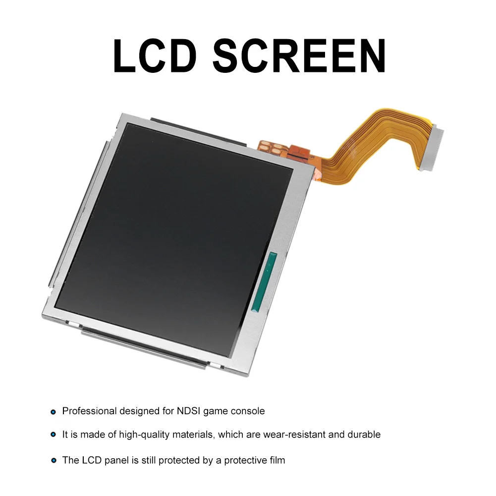 상단 LCD 디스플레이 화면 경량 상단 상부 화면 간편한 설치 컨트롤러 NDSI용 LCD 화면 교체 부품