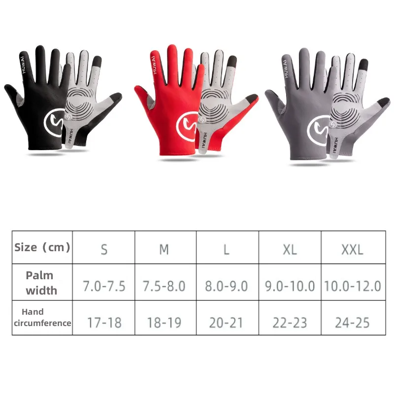 Touch Screen Long Full Fingers Half Fingers Gel cycling gloves MTB Road Bike Riding Racing Women Men Bicycle