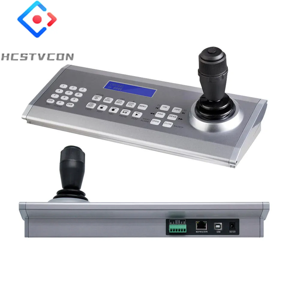 PTZ Controller Keyboard Joystick 6D Rocker for EVI-D70P Huawei VPC600 ZTE 212AF Keda HD120E RS232 RS422 485 Interface
