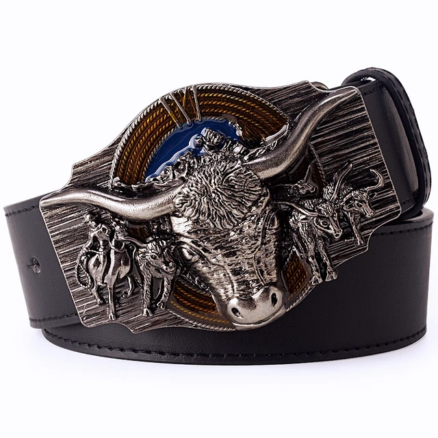 Chapeau de cowboy en cuir marron • Créations Chapeaux