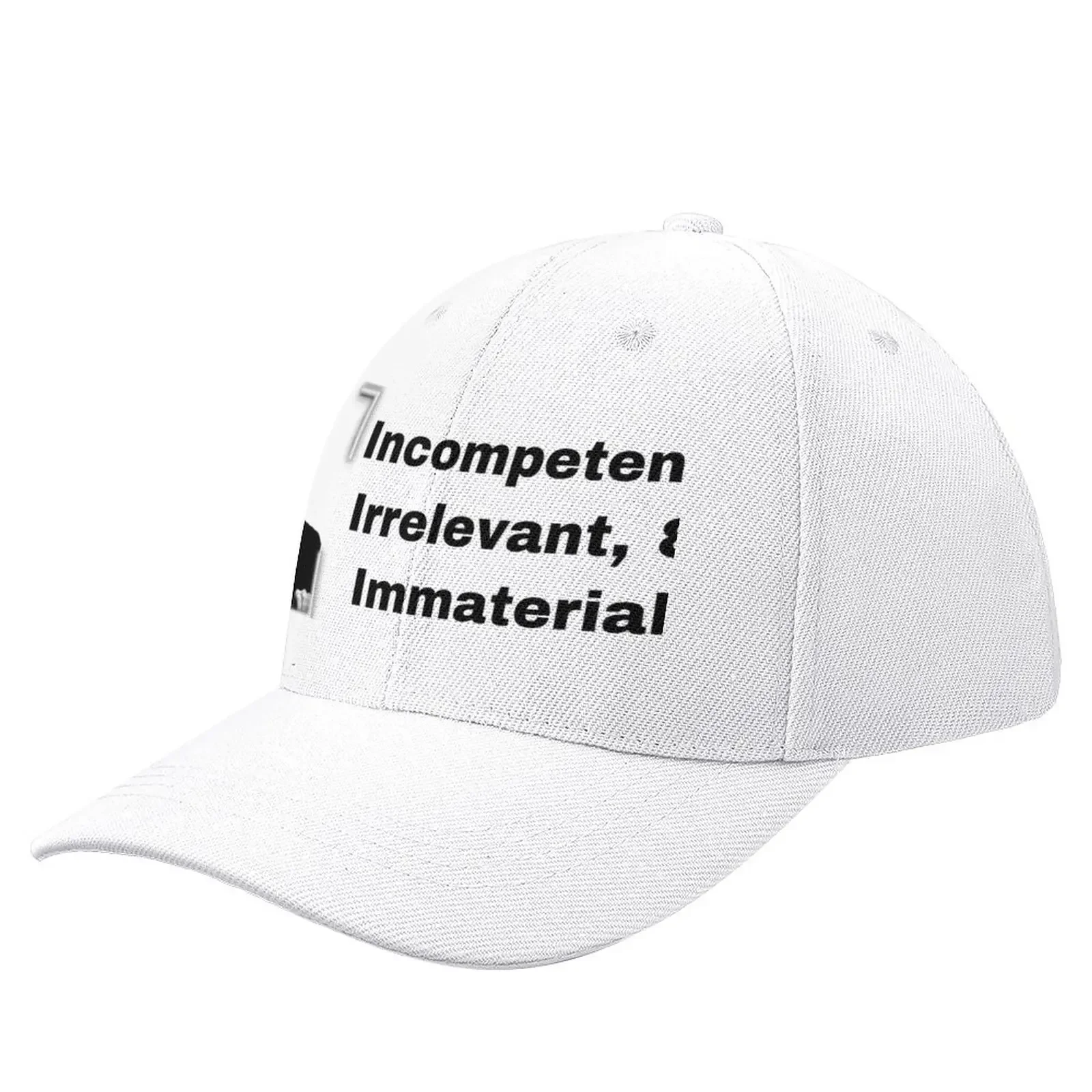 

Incompetent, etcCap Baseball Cap Fishing Caps New In The Hat New In Hat Icon Women'S Hat Men'S