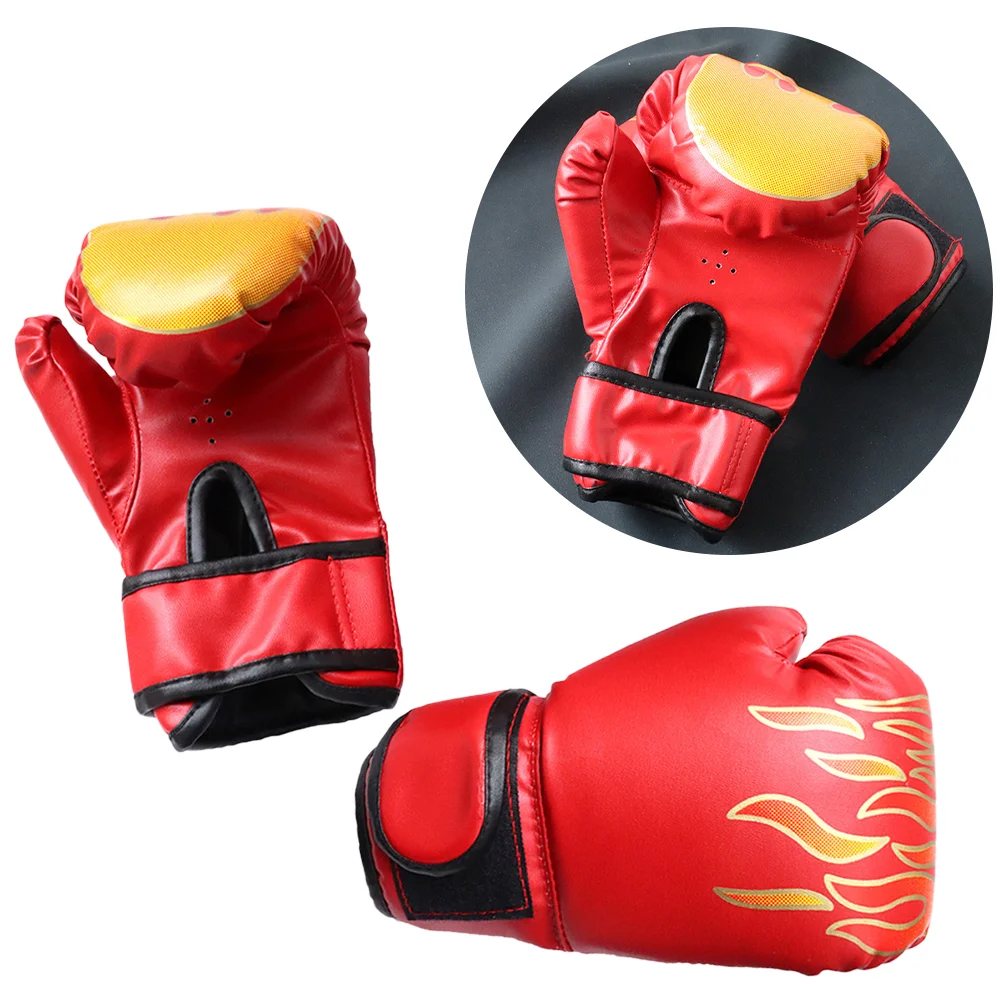 

Kickboxing Boxing Gloves and Punching Mitts Set Boxing Focus Pads Target Fight Gloves for Kickboxing Karate Muay Thai Training