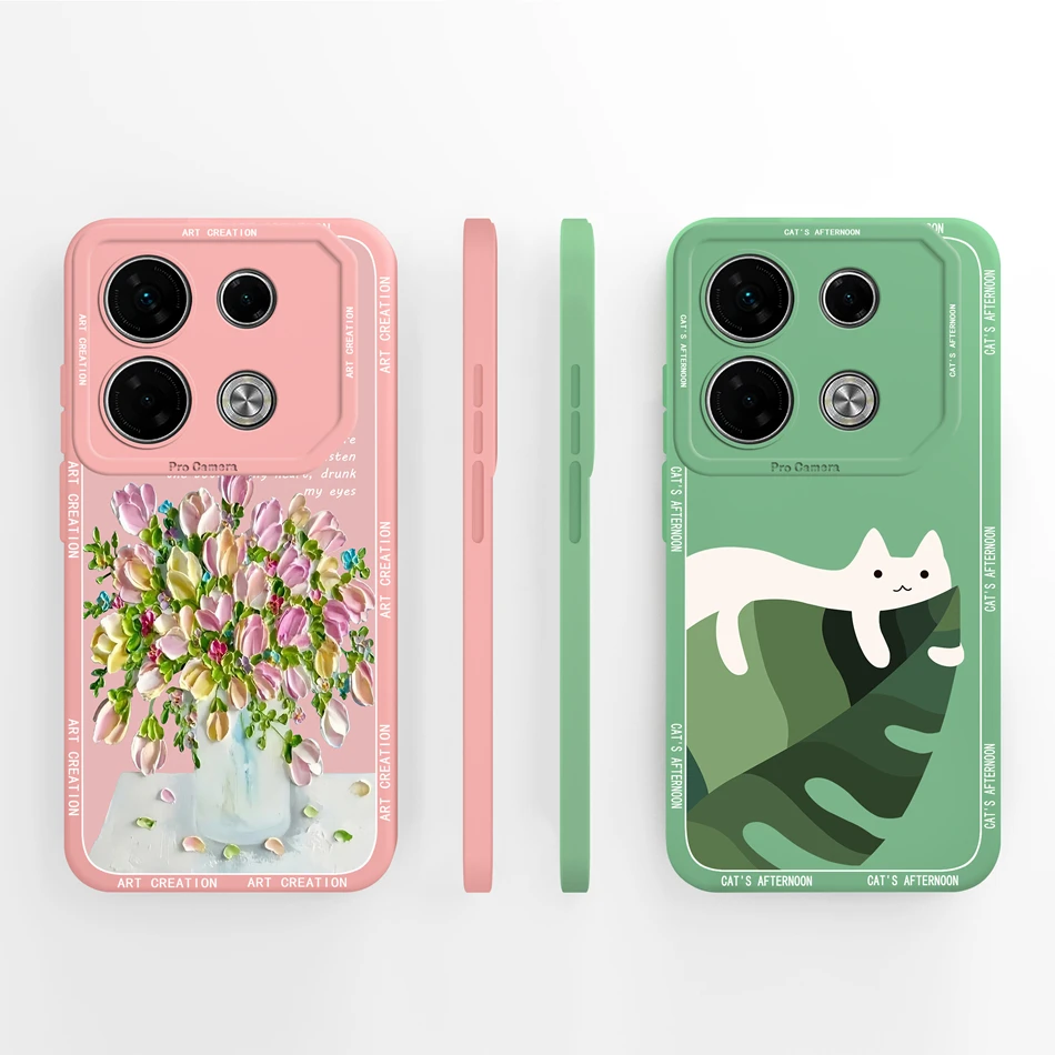 Cute Panda Soft Liquid Silicone Phone Case - Enhanced Protection and Style