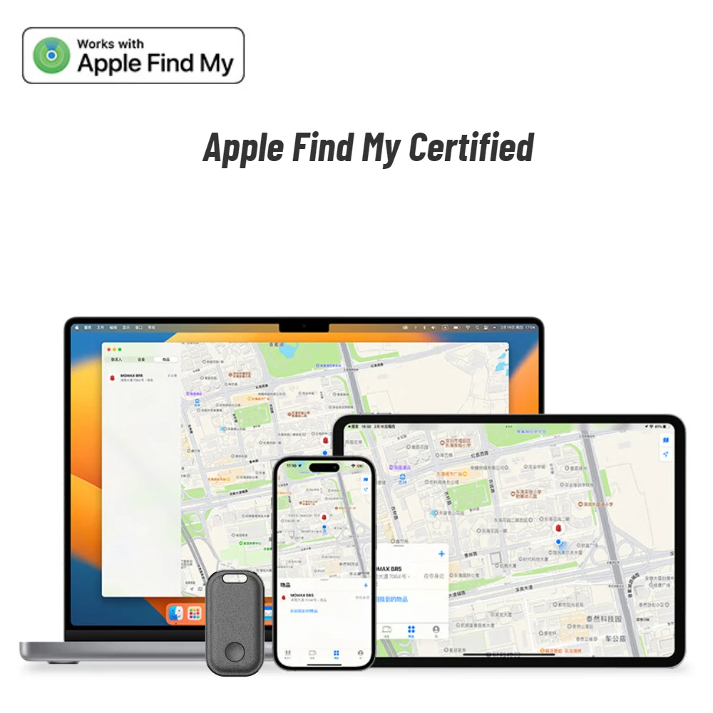 Anti Lose Tracker Smart Bluetooth Locator CozyLife AIYATO Bluetooth Key Finder with Global Apple Find My Network(iOS Only) Smart Tag Tracker Item Locator Bags Luggage