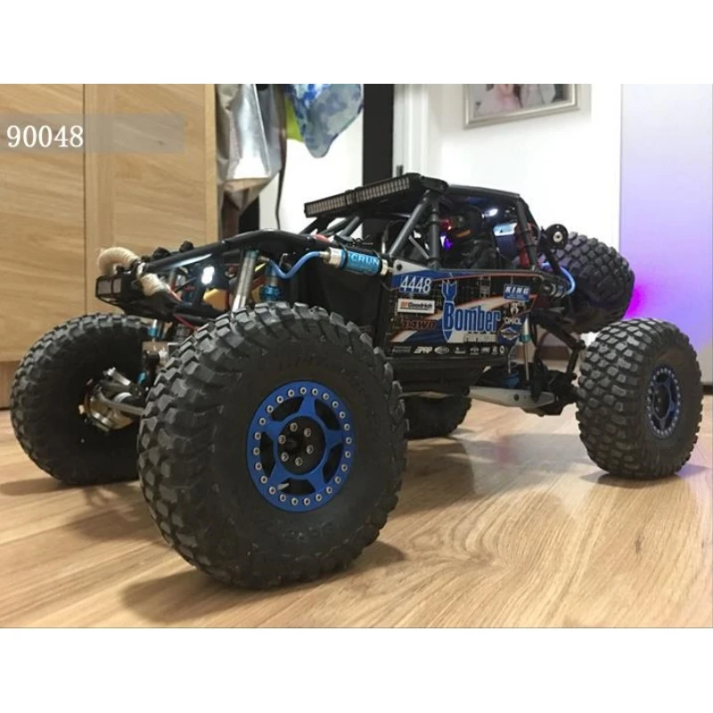 

RCRUN металлический амортизатор отрицательного давления для 1:10 Рок Гусеничный грузовик игрушки осевой RR10 90048/90053 Rc автомобильные гоночные аксессуары