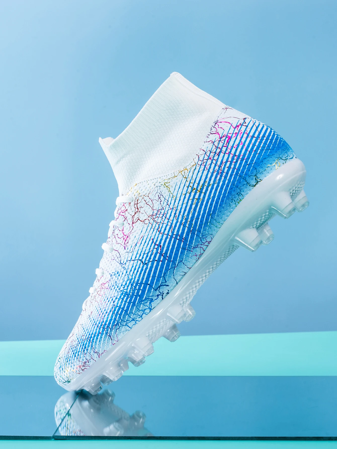 Men Kids Ankle Boots Children Fast Soccer Training Sneakers Outdoor Non Slip Male Football Cleats Shoes_voghion.com