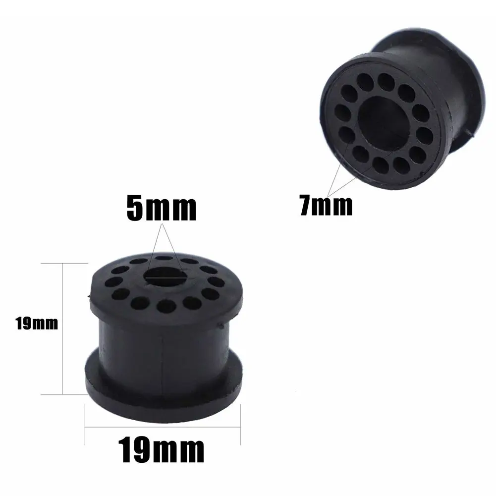2Pcs Car Gear Shift Cable Bushing For Ford Focus Fiesta 4S6P7412AA Gearbox Linkage Cable Bushing Repair Kit gearbox control cable repair kit