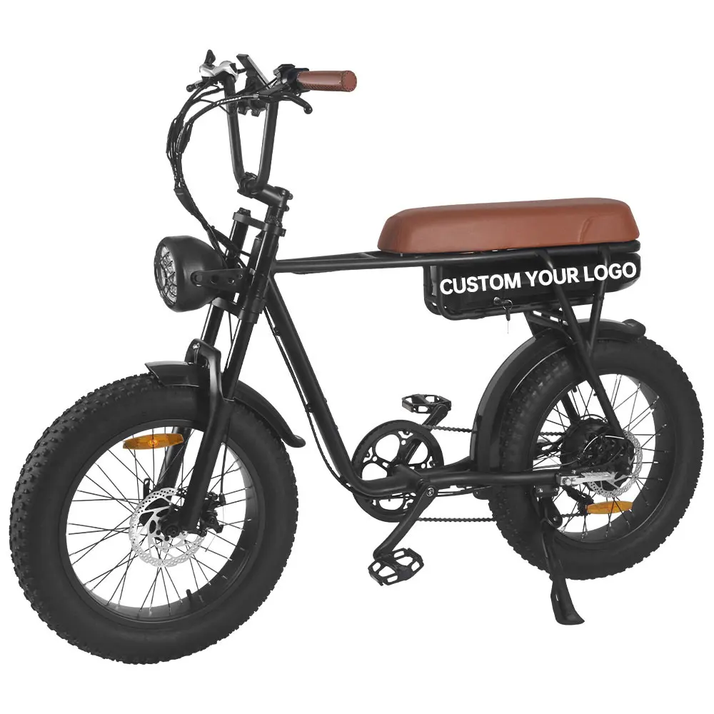 

wholesale electric bicycle 20inch fat bicicleta electrica 500w cruiser ebike e bikes rear hub motor fatbike for adults