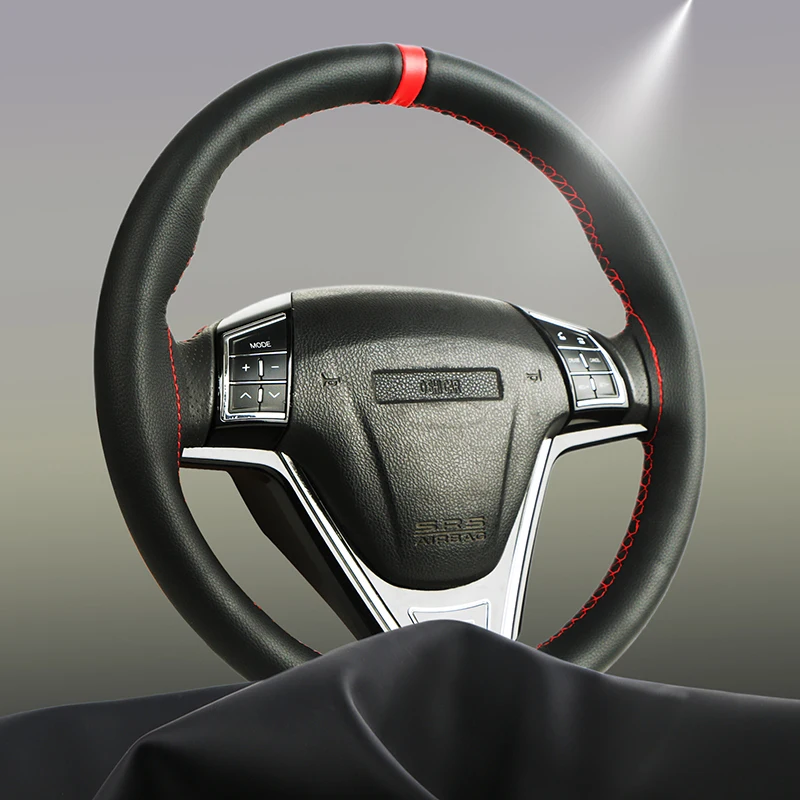 Car Steering Wheel Cover Universal Hand Sewing 15inch Antiskid