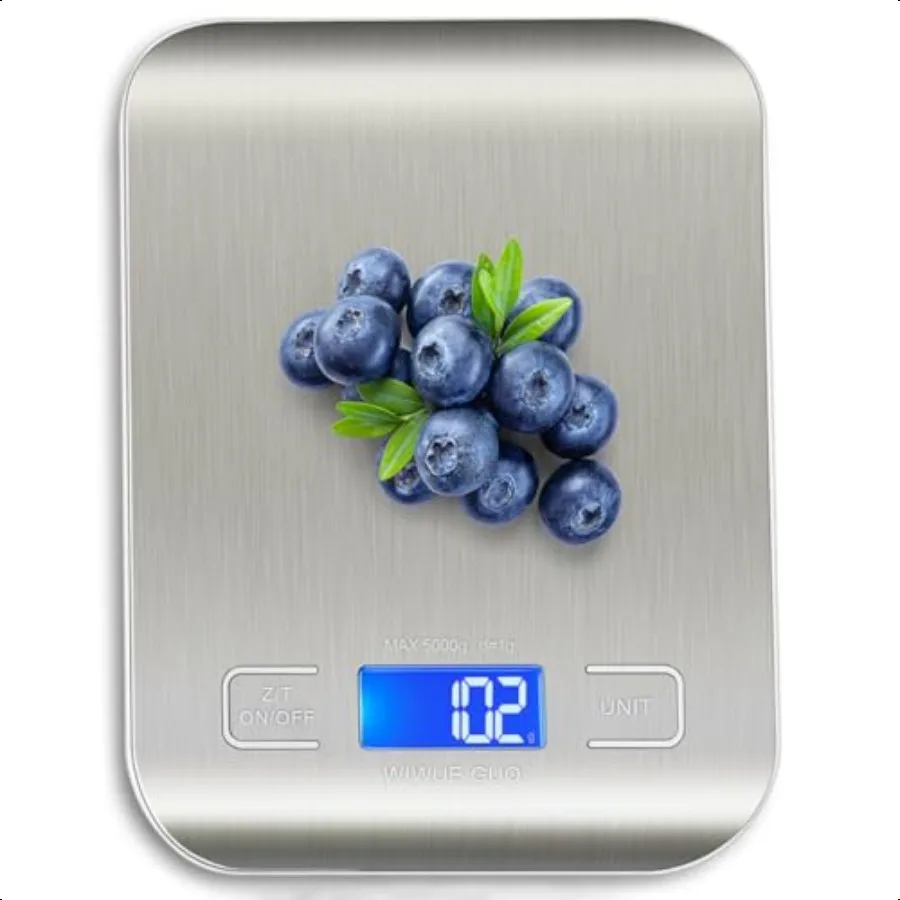Digital Kitchen Food Scale for Baking and Meal Prep