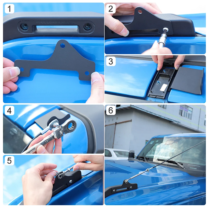 Hard Top Storage Bag Compatible With 2021 2022 2023 2024 Ford Bronco 2 Door 4 Door Car Top Roof Panel Over First Row Seat For Ford Bronco Accessories Off Roading - View #13