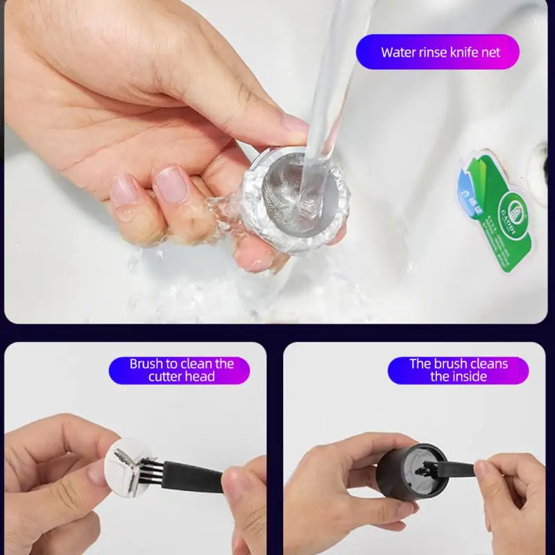 Mini Electric Shaver Razors For Men USB Rechargeable Electric Razor Clipper Portable Face Cordless Beard Knife Shaving Machine