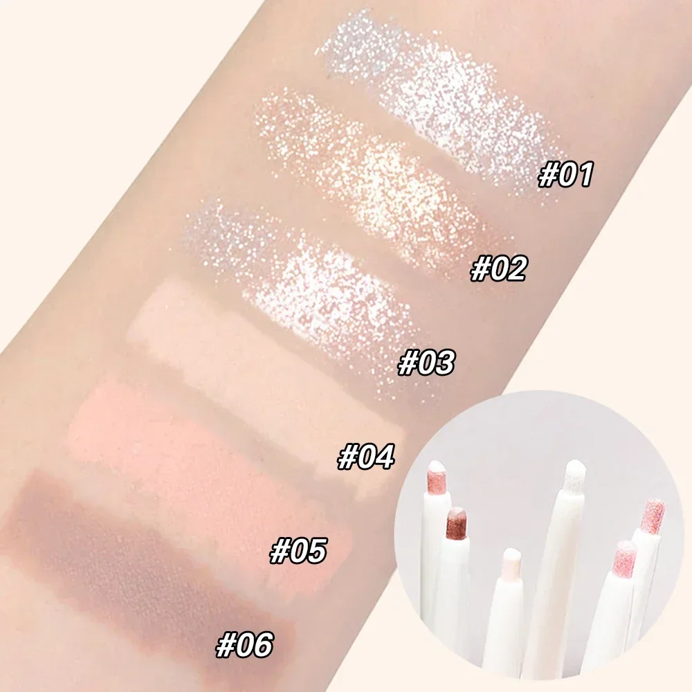 Liquid Eyeliner Eye Makeup Set Eyeshadow Pencil Eyeshadow Pen Makeup Kit Eyeliner Pencil Makeup Pen Eyeshadow Eyeliner Matte Eyeshadow Liquid Eyeshadow Matte Pink Tea Brown Lying Silkworm Eyeliner Pen Natural Brightening Glitter Eyes Shadow Pencil Shimmer Glue Eyeliner Cosmetics