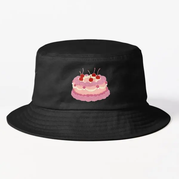 

Pink Cake Party Bucket Hat Bucket Hat Caps Mens Sun Fashion Fishermen Solid Color Black Cheapu Spring Boys Outdoor Summer