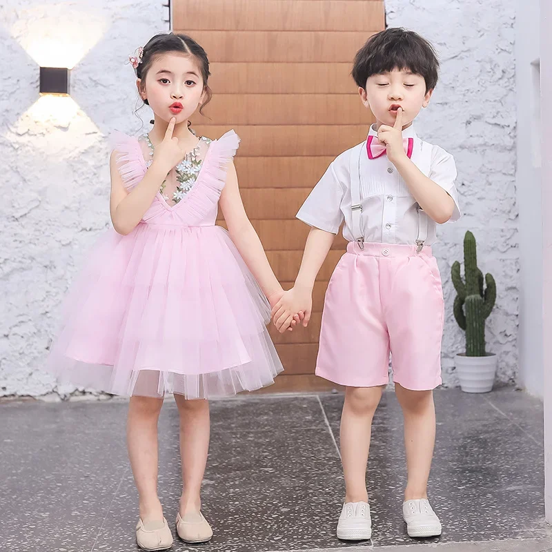 

International Children's Day performance clothes Primary and secondary school graduation clothes Garden clothes Boys and girls