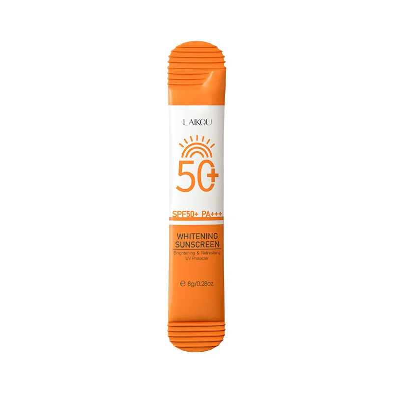 10pcs LAIKOU SPF 50 Sunscreen Long Lasting UV Protector Sunblock Moisturizing Skin Protective Cream