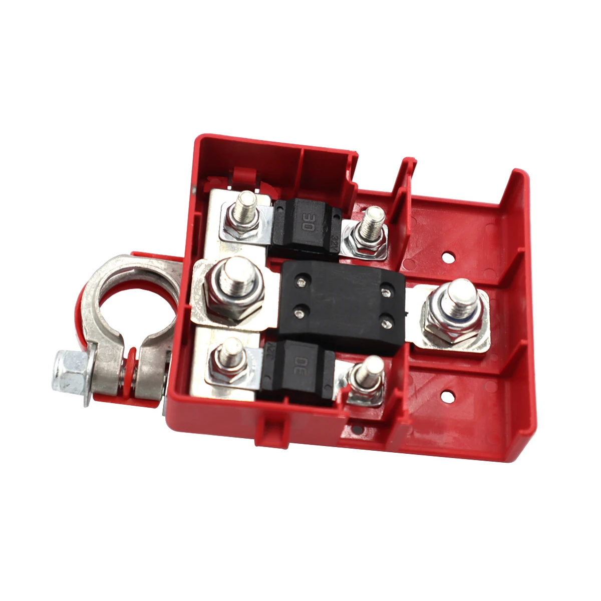 Battery Terminal Connectors 32V 400A Car Quick Release Fused Battery Distribution Clamp
