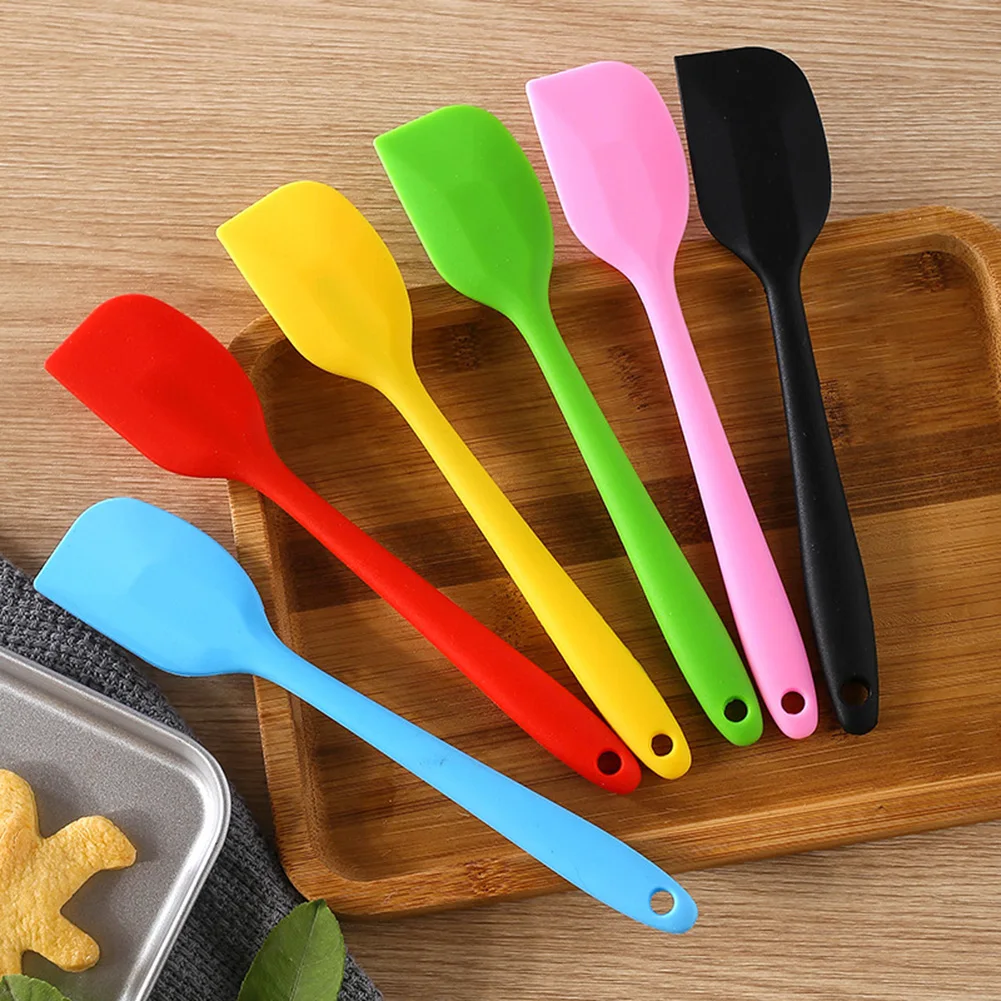 FoodGradeSiliconeSpatulasKitchenUtensilsforBakingCookingHeat