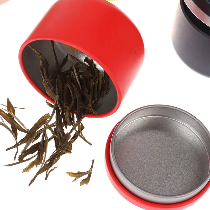 Airtight Smell Proof Container Aluminum Herb Stash Jar Metal Sealed Can Tea Jar
