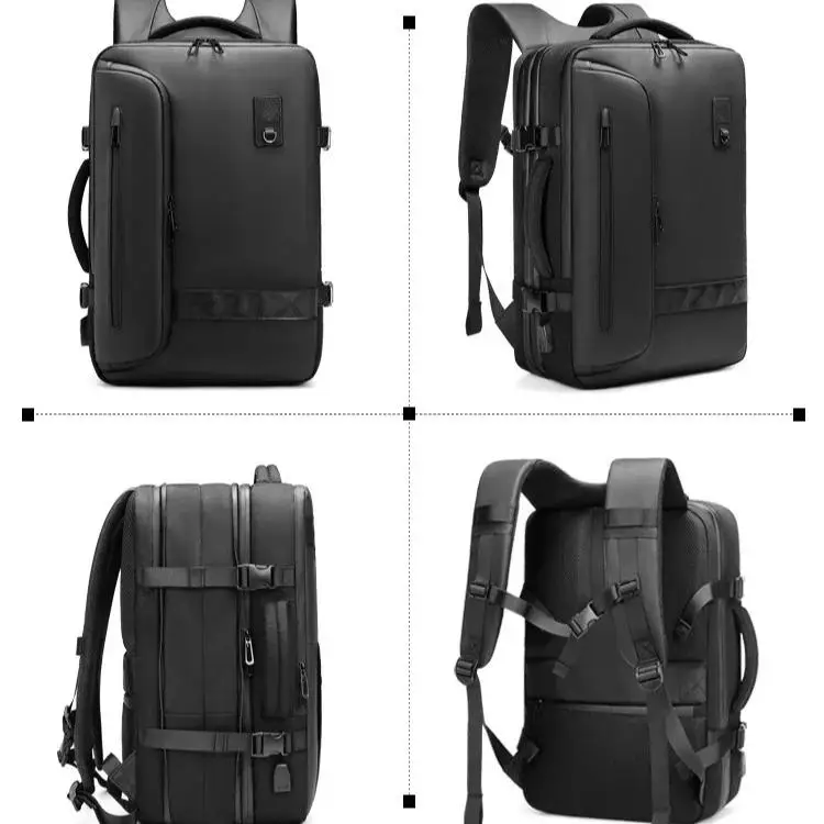Men and Women Vacuum Backpack 16 inch Vacuum Seal Business Travel Compression Expandable Airline Approved Backpack with Air Pump mens backpack,women backpack