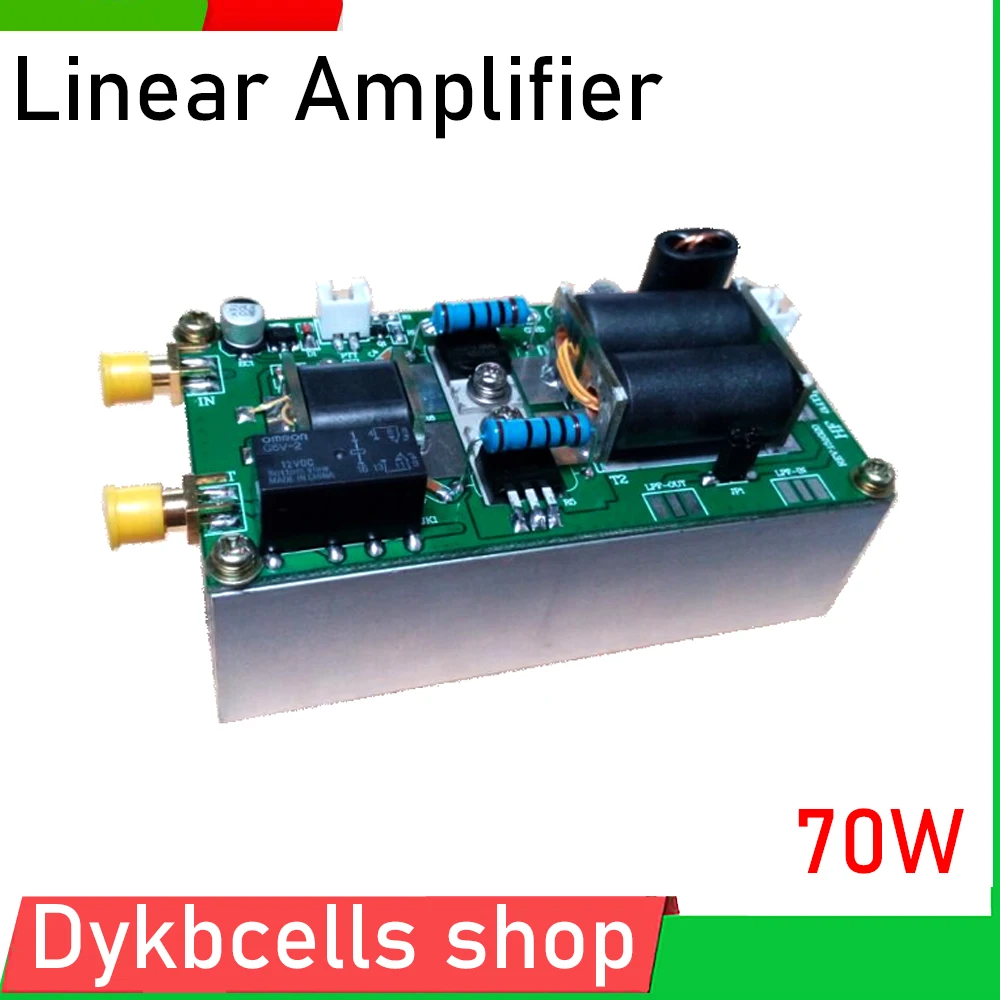 

70W 3.5-30MHz RF DIY power amplifier set for Yaesu FT-817 KX3 AM CW FM shortwave radio