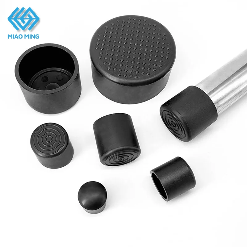 Furniture Table Foot Tip Chairs Legs Pad Protector Cover Round Rubber Pipe Plug Lid Tube Hole Protection Silicone End Cap furniture foot protector