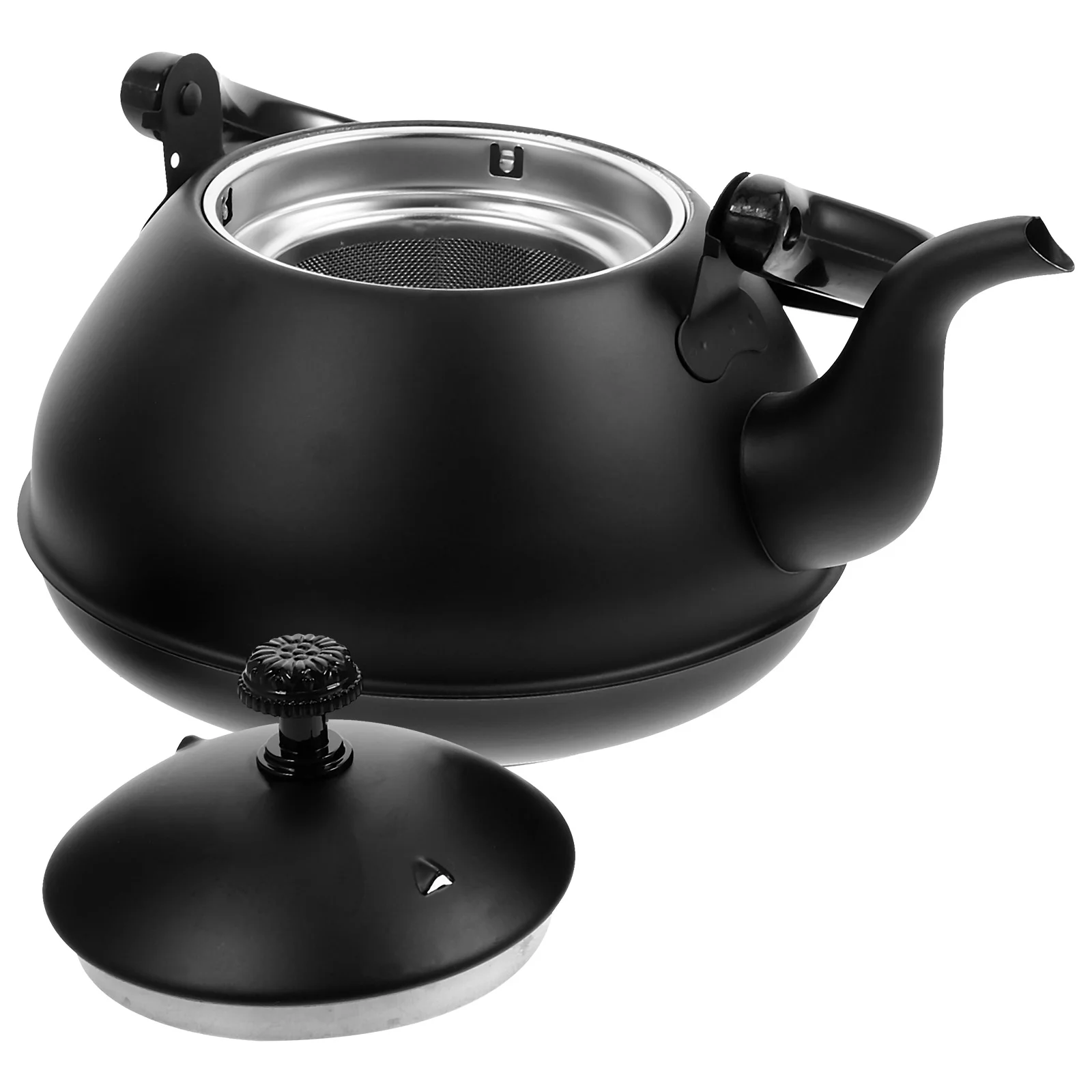 

Stainless Steel Anti-scalding Kettle Retro Kungfu Tea Brewing Kettle Outdoor Small Kettle Household Induction Cooker Teapot