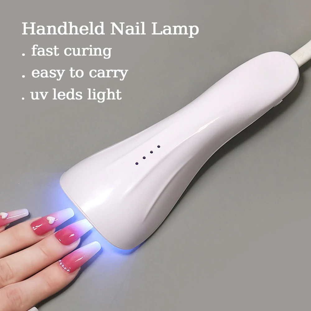 

HALAIMAN Usb Sunlight Uv Led Lamp Uv Light For Gel Nails Dryer Fast Curing Gel Polish Drying Lamp Professional Nail Art Tools