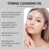 Facial Cleansing Oil Deeply Clean Pores Moisturizing Refresh Nourishing Gentle Toning Makeup Remover Liquid Sensitive Skin Care 3