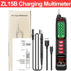 Smart Rechargeable Digital Multimeter with True RMS and Color LCD Display (ZL15B)