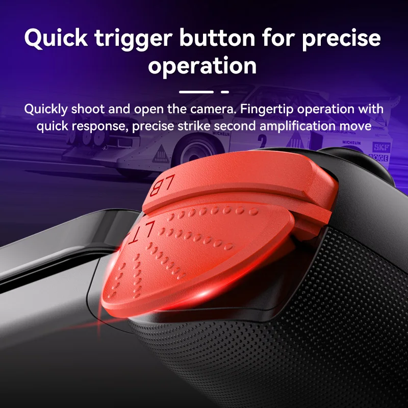 D6DP Wireless Stretching Gaming Controller for Switch 5