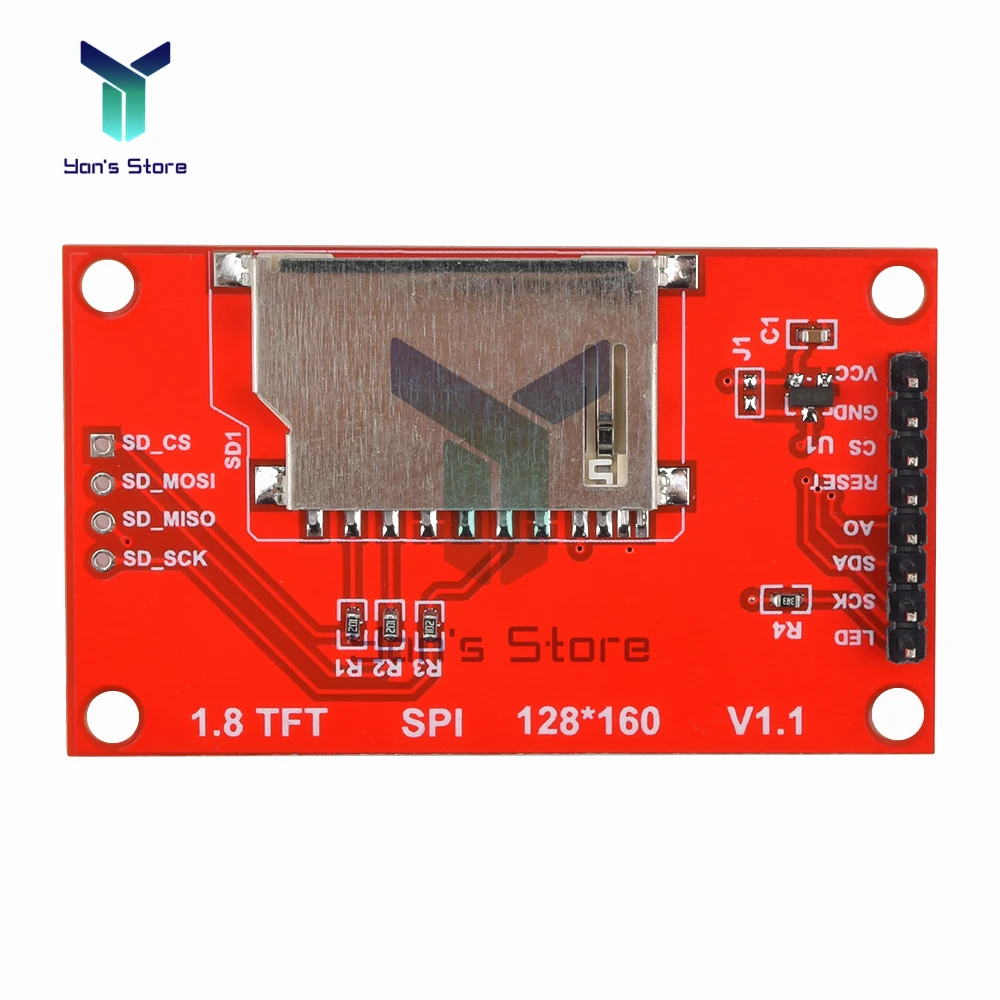 Display LCD TFT 1.8" 128x160 Per Arduino - SPI, ST7735S, 5V/3.3V (Confezione Da 2) - Foto 11