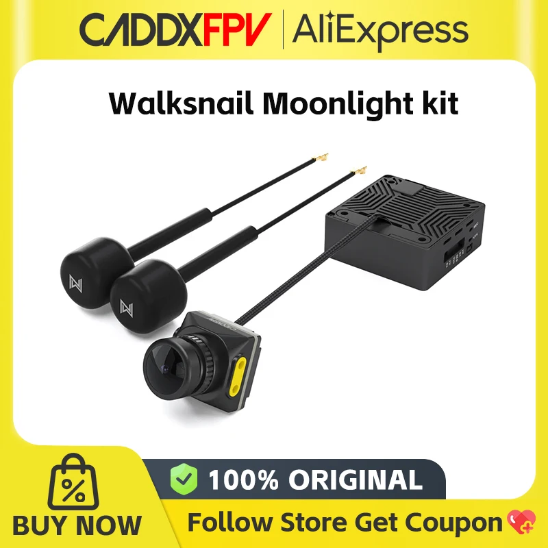 Kit FPV Caddx Ant Vista & ND Filtres ND8/16/32 pour Drone