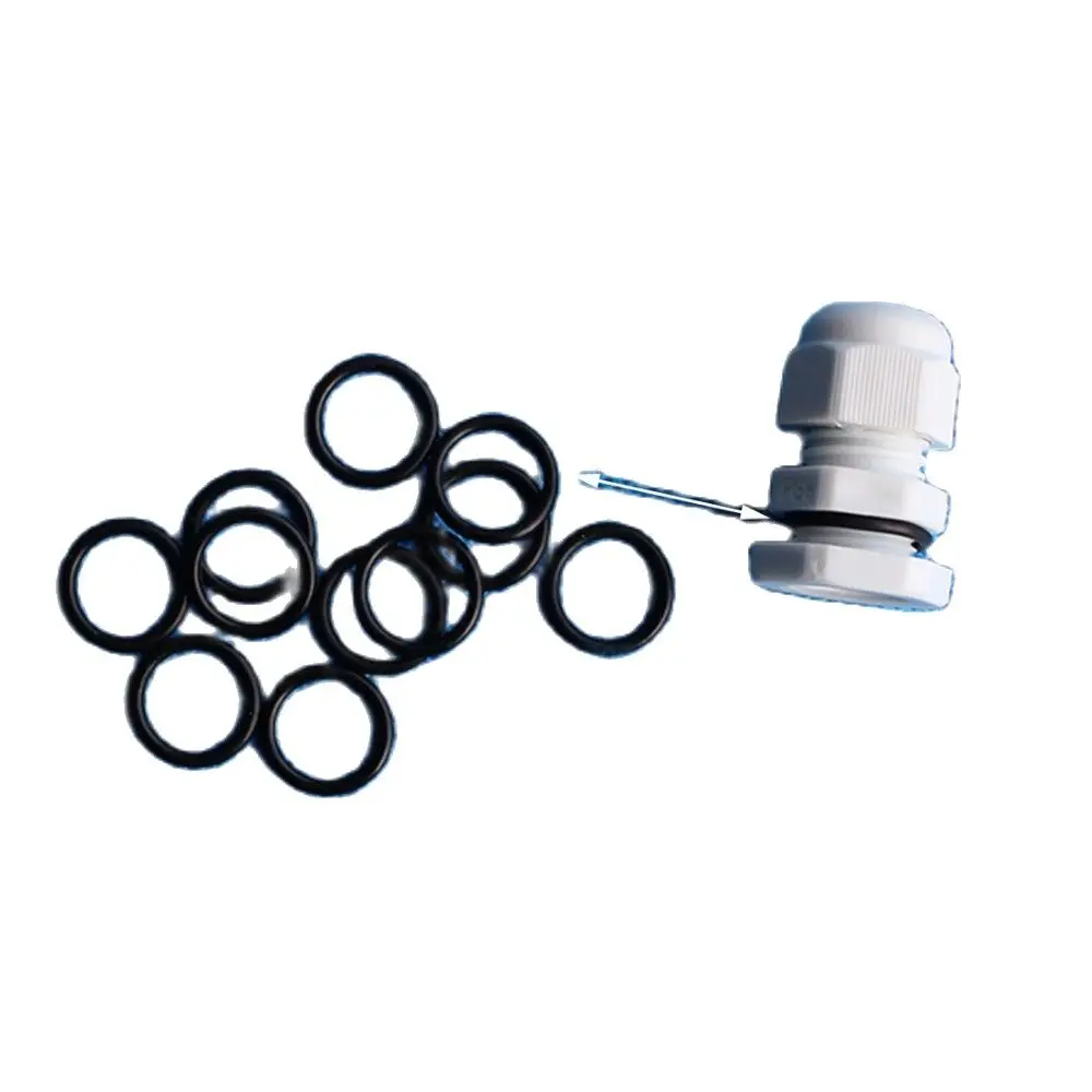 Buy 2 Get 1 100pcs Grommet Gasket For Nylon Wire Cable Connectors O Type Rubber Seal Rings Pg7/pg9/pg11/pg13.5/pg16 100pcs m4 m5 polyester nylon insulating plastic washer gasket thickness high temperature thickness 0 1 0 2 0 25 0 3 0 5mm