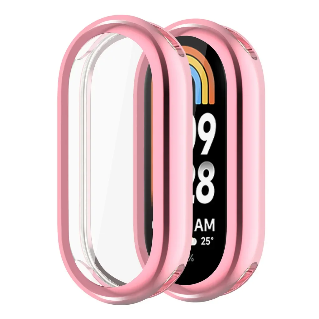 Electroplated TPU Soft Protective Smart Watch Case Cover