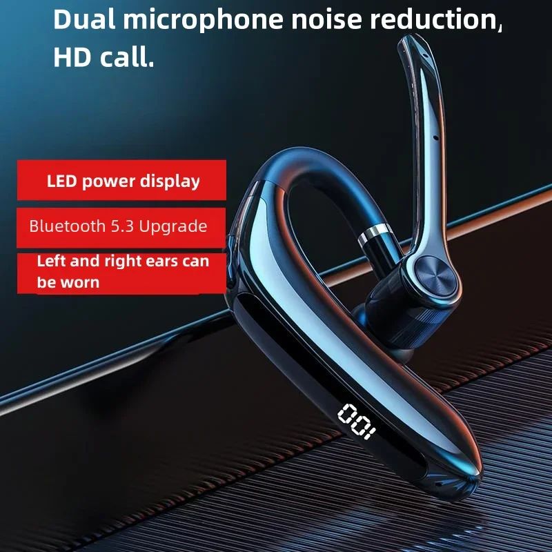 M80A Wireless Bluetooth Headset 5.3 Earphones Dual Connection Headphone with Dual Mic ENC Noise Cancelling Hands-free Earbuds 5