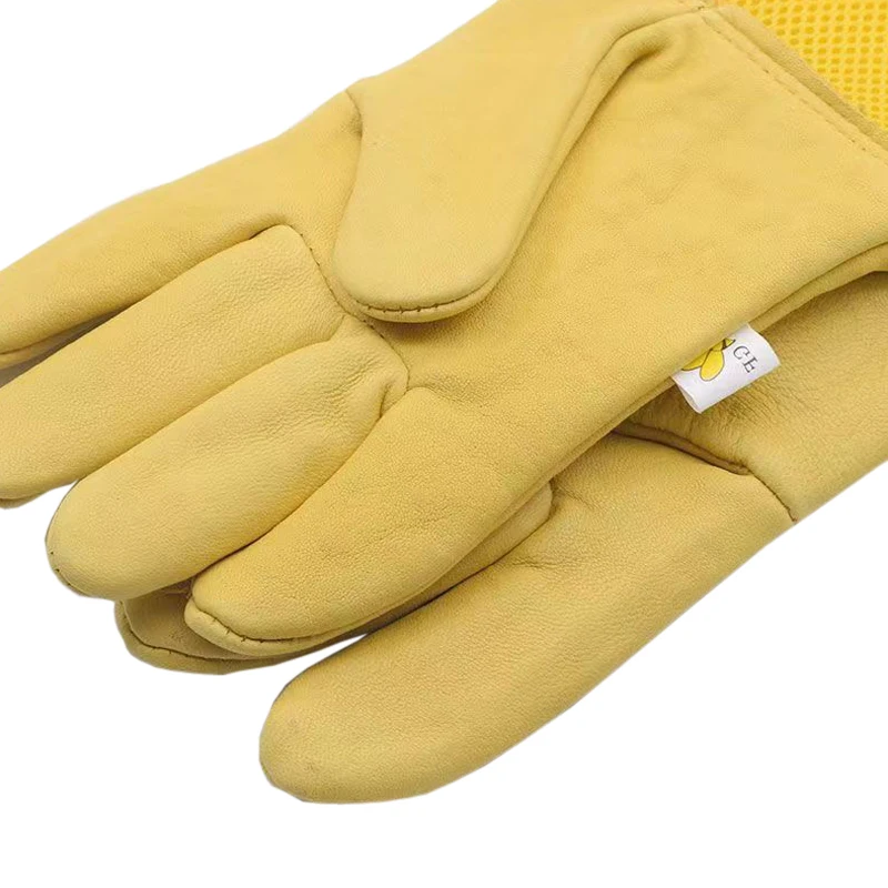 Beekeeper Gloves Beekeeping Tools Beekeeper Gloves Protective Sleeves Ventilated Professional Anti Bee for Apiculture