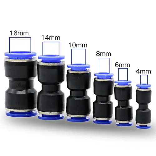 Pneumatic Fittings Quick Connector Air Hose Tube Connectors Plastic PU PY 4mm 6mm 8mm 10mm 12mm Push Into Pluglug - Image 4
