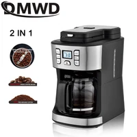 American Coffee Machine Automatic Bean Grinder Mill Coffee Beans Grinding Machine Espresso Tea Boiler Drip Coffee Maker Cafe Pot 1