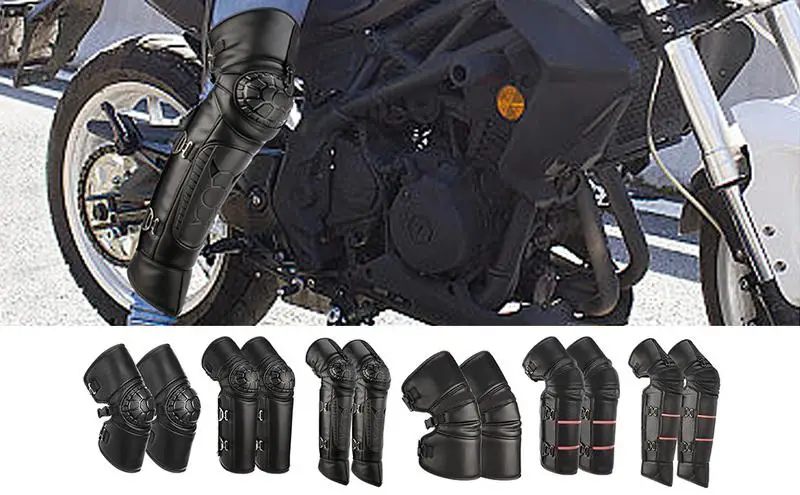 

Motorcycle Knee Pads Reflective Winter Leg Covers Anti Collision Protection Windproof And Warm Electric Knee Pads For Leg Warmer