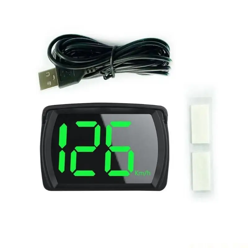 J0MA KMH/MPH 디지털 속도계는 자동차 오토바이 스쿠터용 USB 연결을 측정합니다.