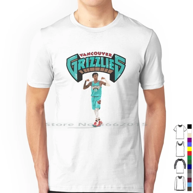 Ja Morant Grizzlies Vancouver Graphic Illustration T Shirt 100