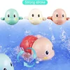 1/3PCS Baby Bath Toy Water Chain Clockwork Bathing Cute Swimming Turtle Toy Toddler Pool Beach Classic Toy For Kid Water Playing 3